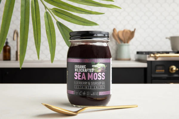 Elderberry and Soursop Infused Sea Moss Gel