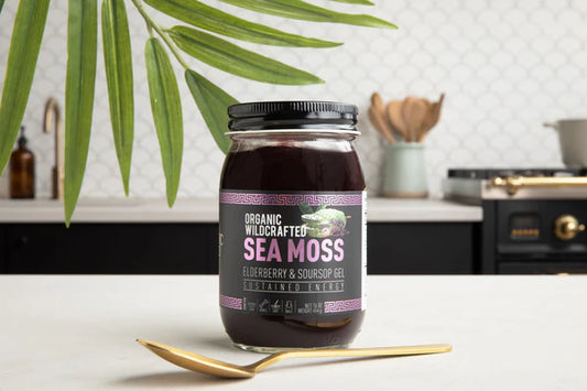 Elderberry and Soursop Infused Sea Moss Gel